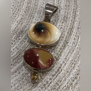 She’ll, Stone and Amber Pendant